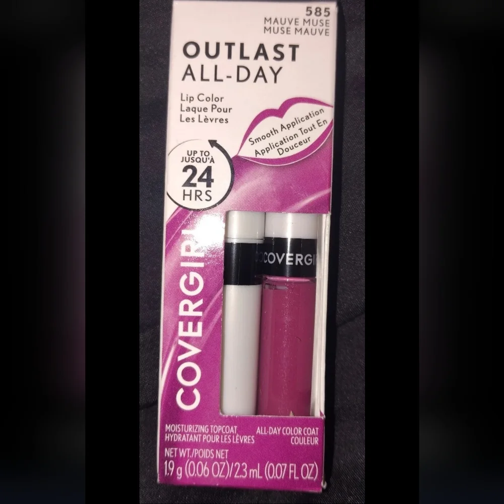 COVERGIRL All-Day Pink Lip Color with Topcoat